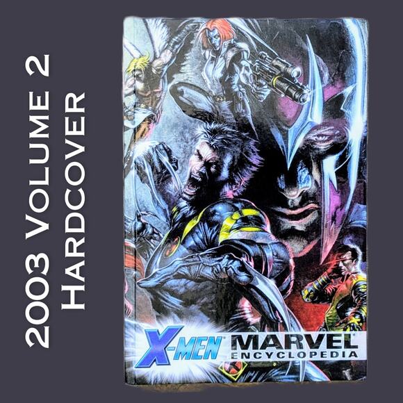 Marvel Encyclopedia X-Men Volume 2, 2003 Hardcover Syd Barney-Hawke EXCELLENT - Picture 2 of 12